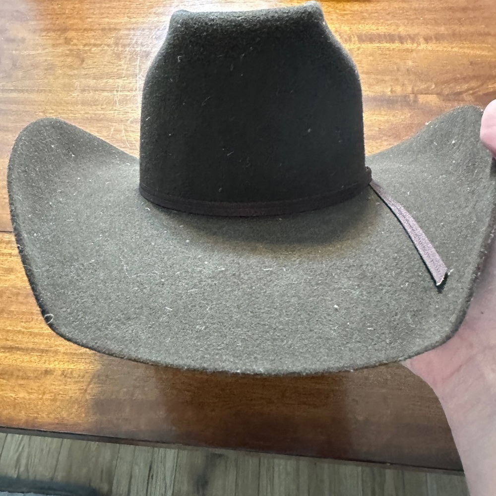 Brown Felt Cowboy Hat